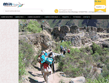 Tablet Screenshot of caminhoinca.com